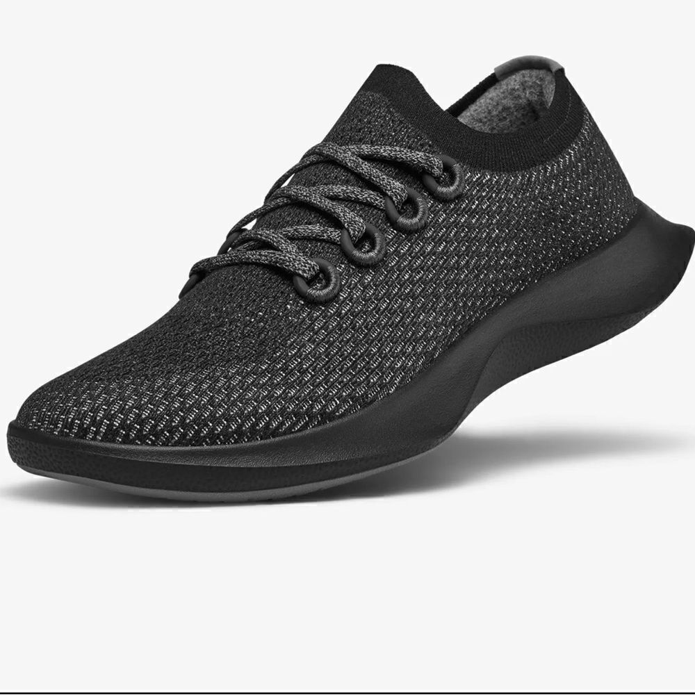 Allbirds Mens Tree Dasher TD 2 Sneakers Shoes Black Sole